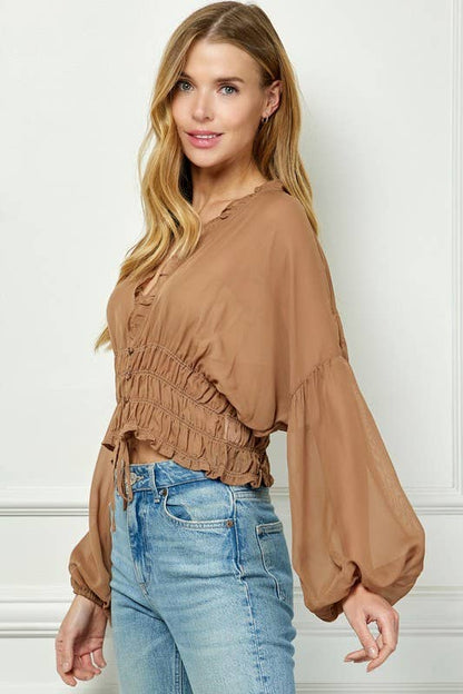 Cinnamon Whispers Top