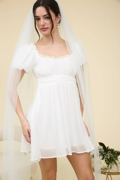 La Belle Lace Up Dress