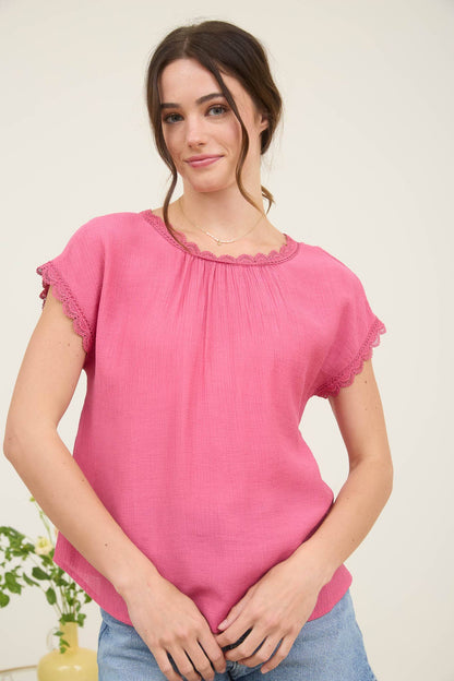Rosy Outlook Blouse