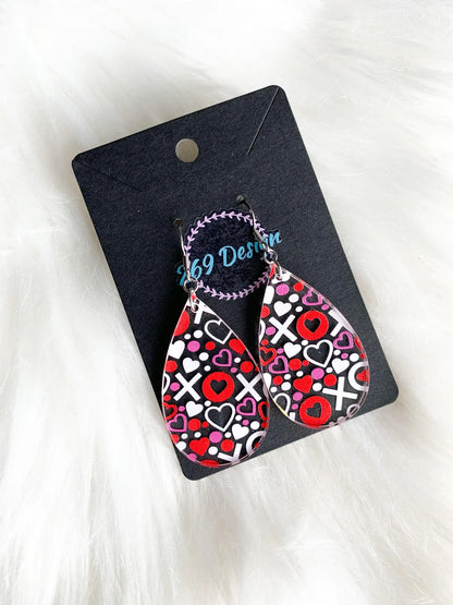 Valentines Day Dangle Earrings