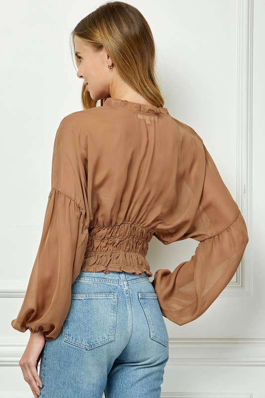 Cinnamon Whispers Top