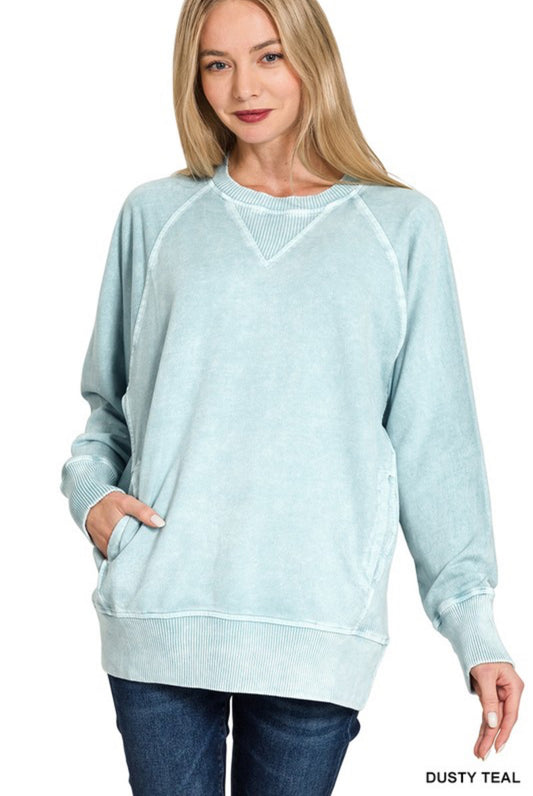 Glacier Mist Pullover