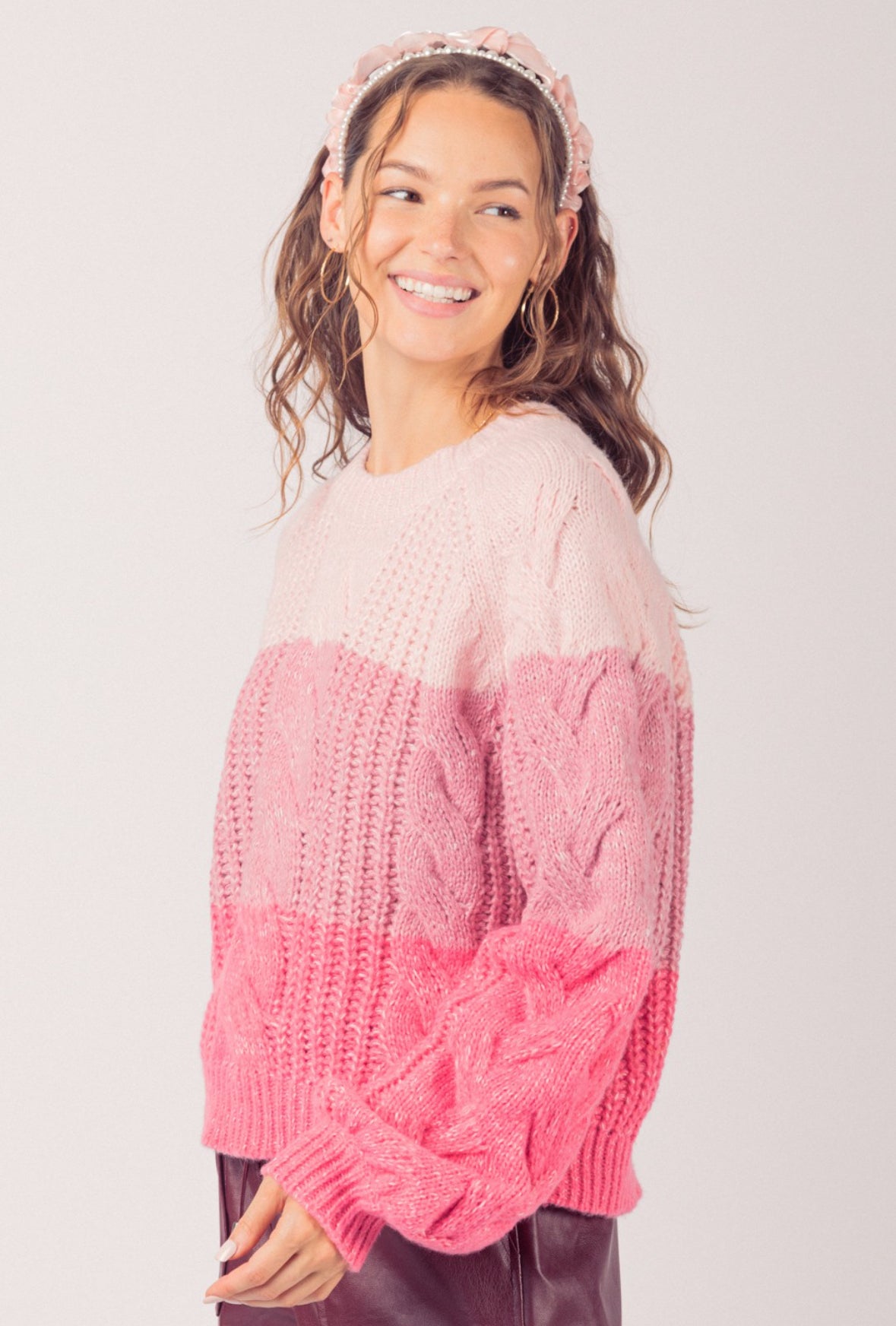 Cotton Candy Kiss Sweater