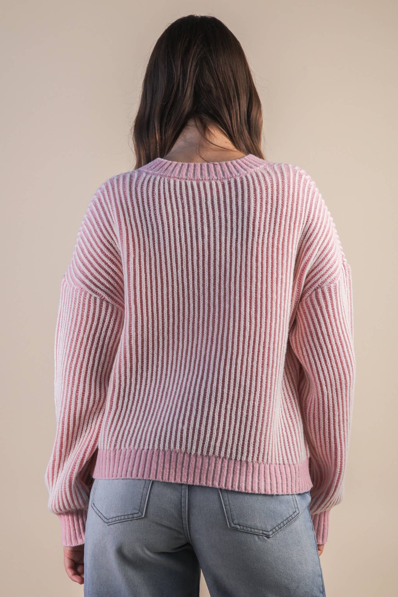 Pink Frost Cardigan