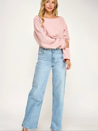 Pink Cloud Sweater