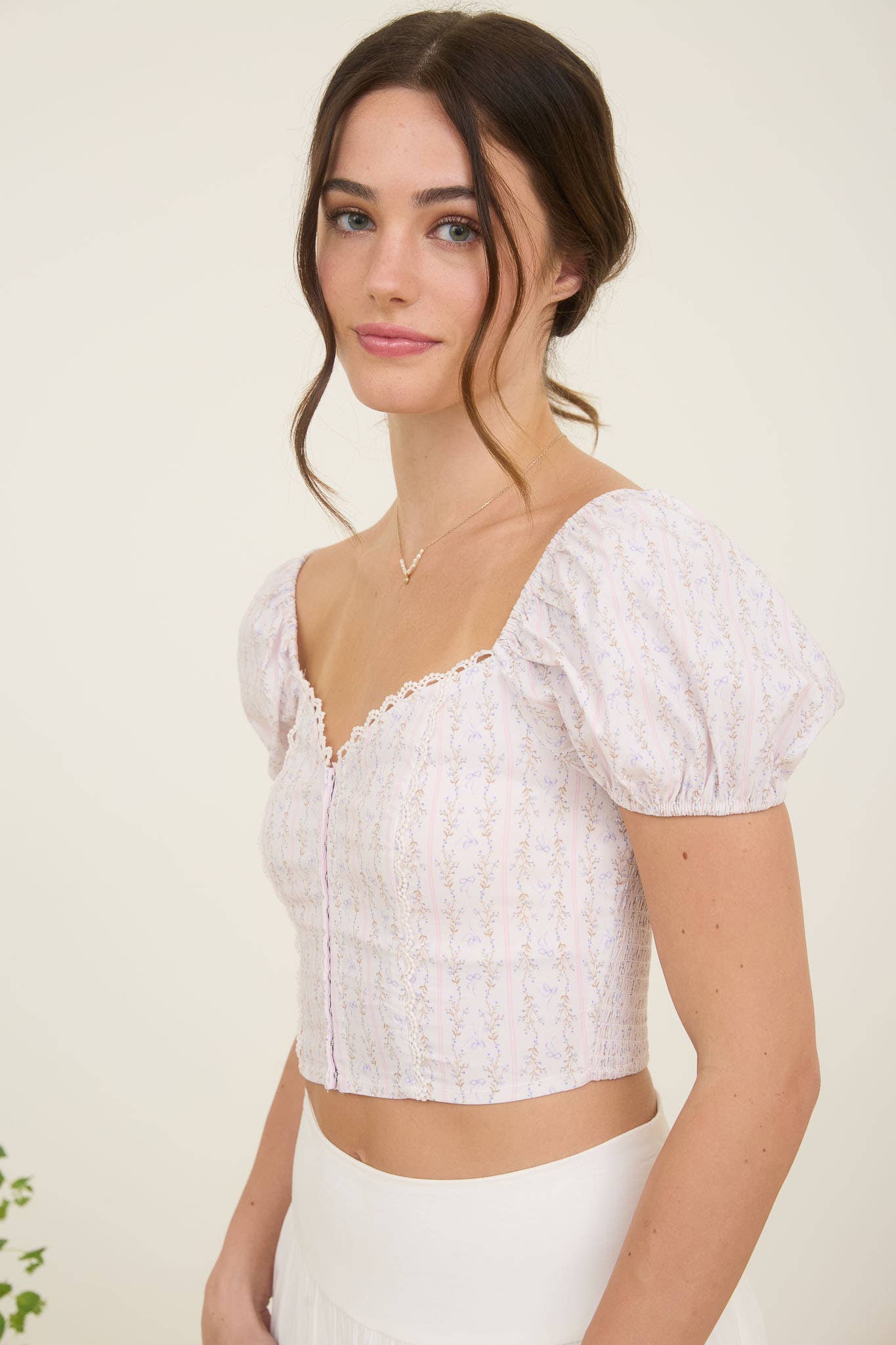 Garden Party Crop Top