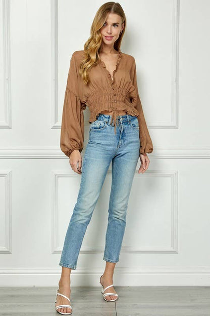 Cinnamon Whispers Top