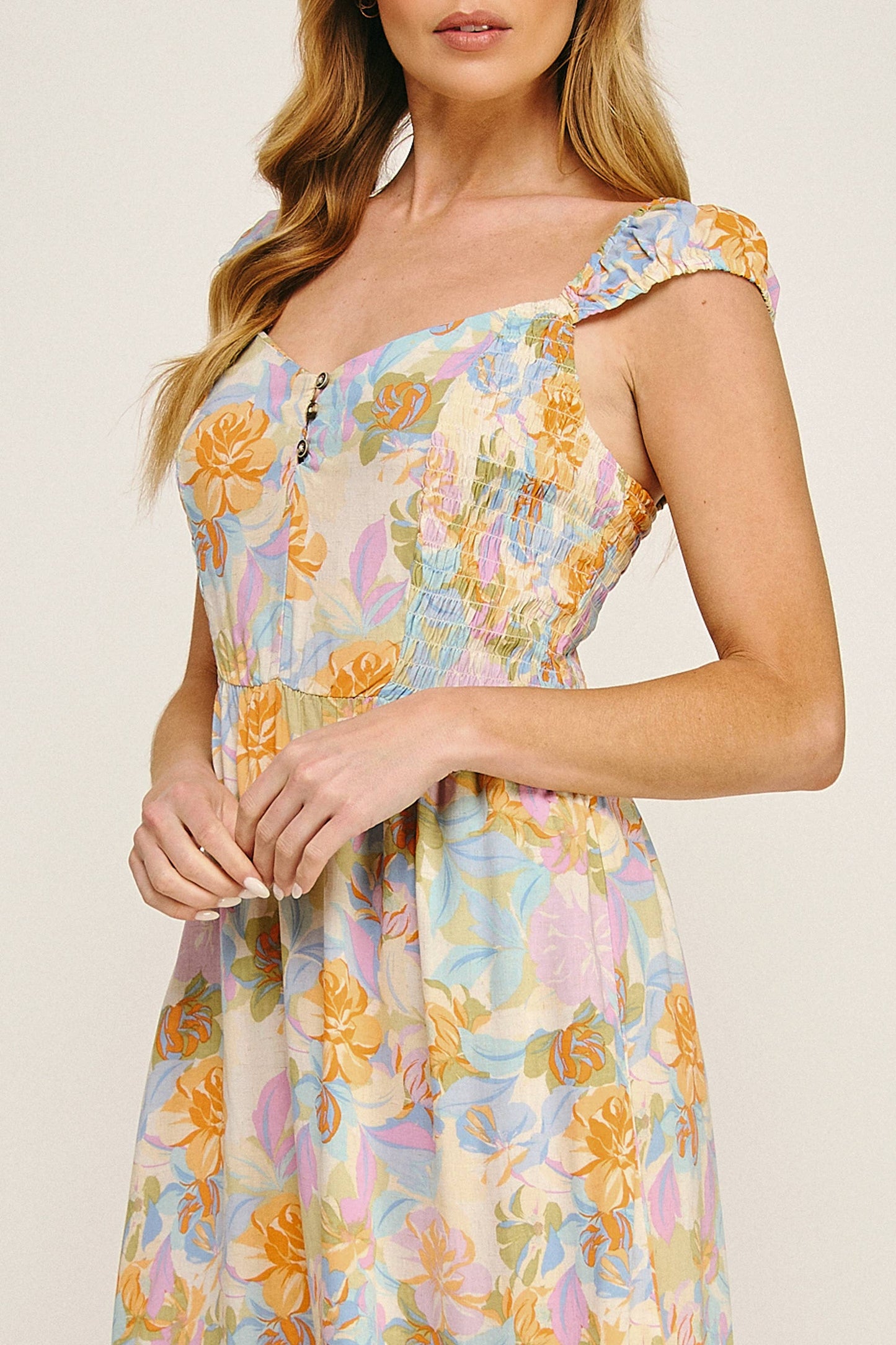 Sunset Petals Midi