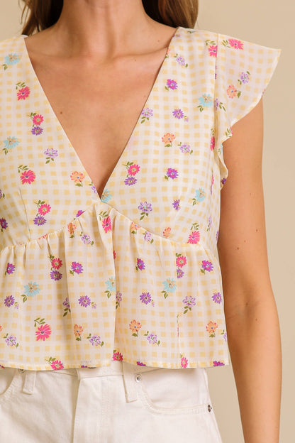 Petal Picnic Top