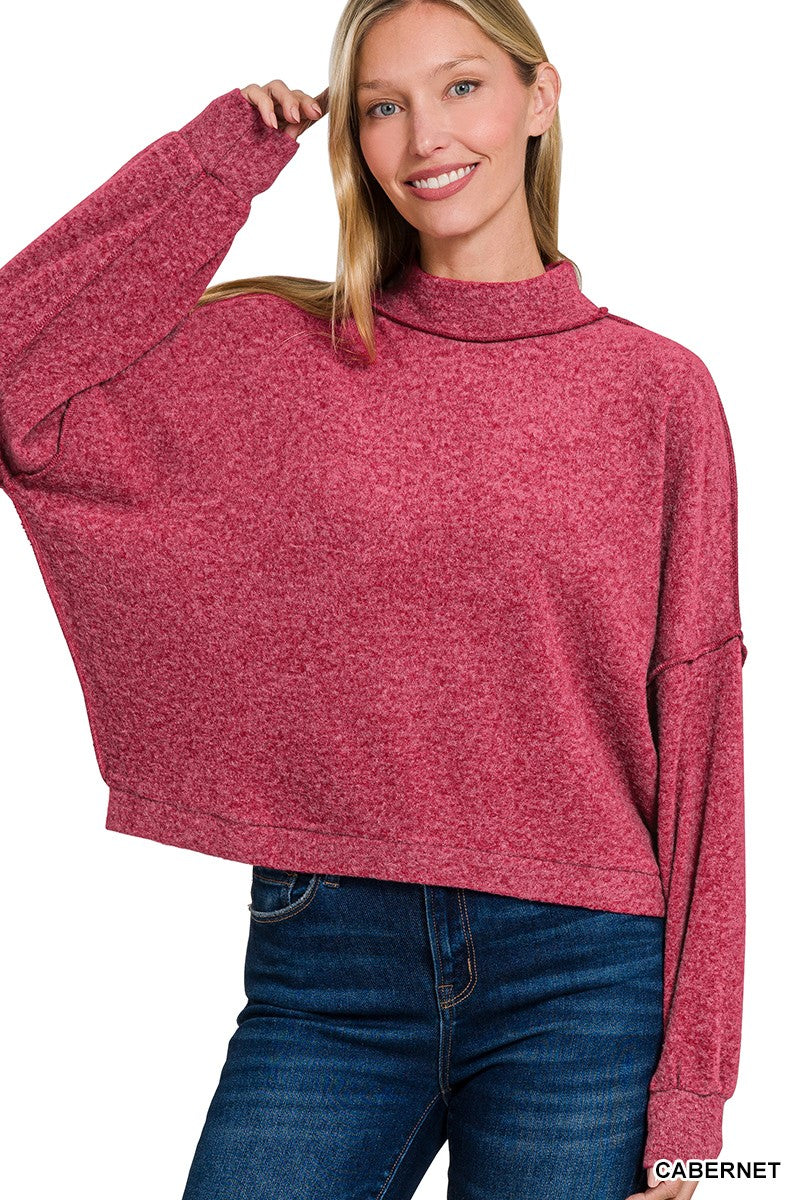 Frosted Cabernet Sweater