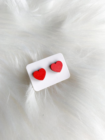 Valentines Day Stud Earrings