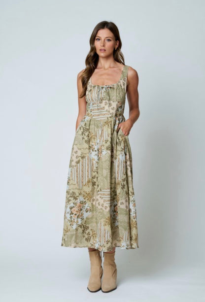 Green Acres Maxi Dress