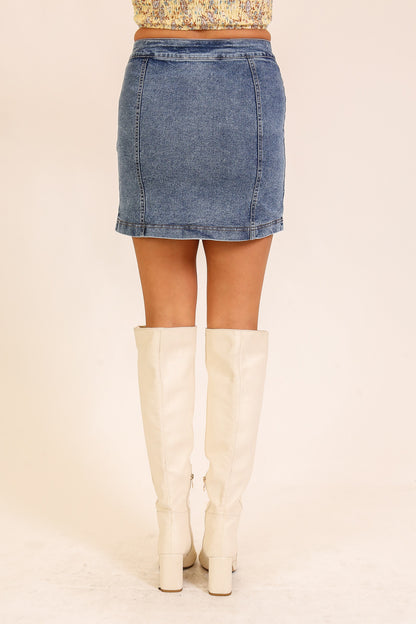 High Horse Denim Skirt
