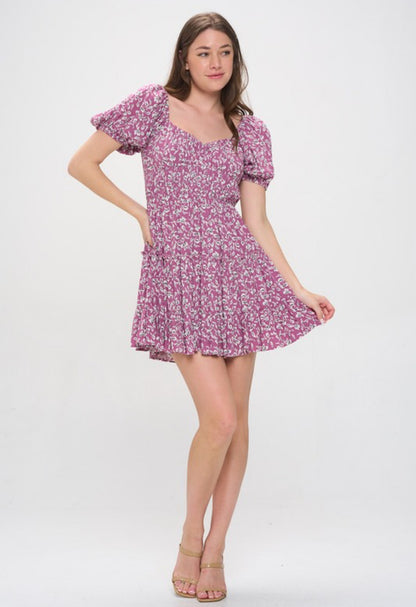 Marsala Meadow Dress