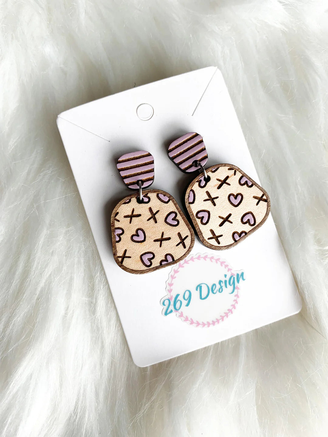Valentines Day Dangle Earrings