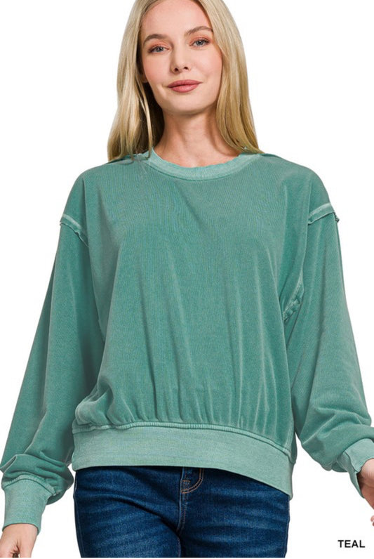 Teal & Twig Pullover