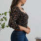 Falling Leave Floral Top