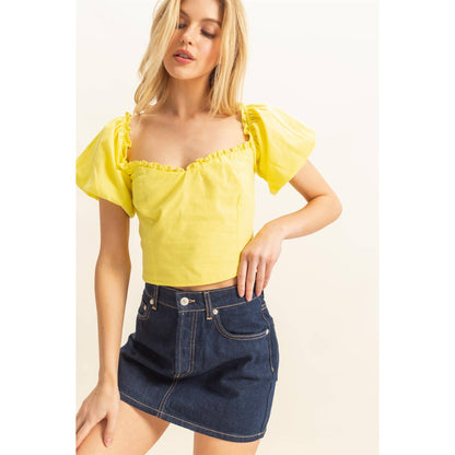 Canary Cutie Top