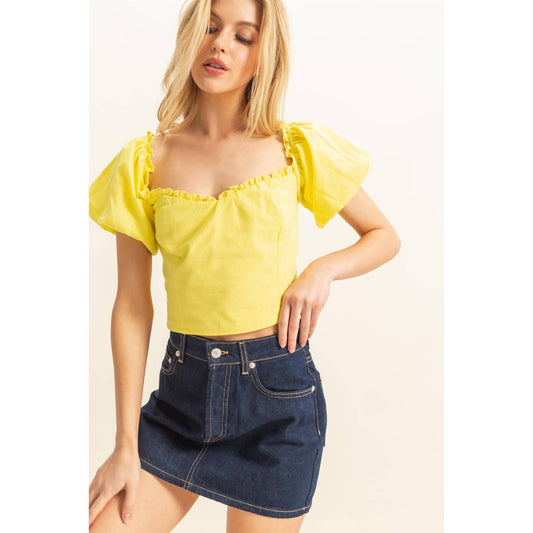 Canary Cutie Top