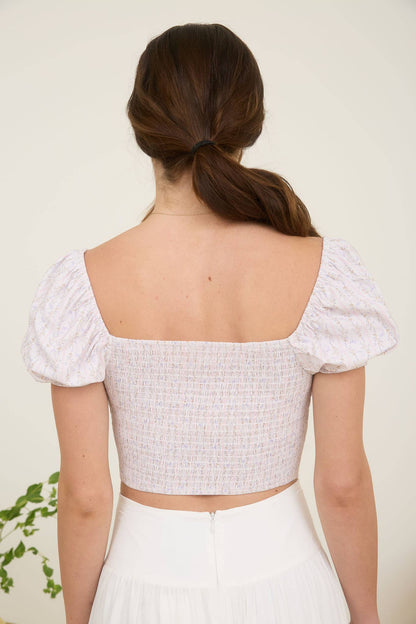 Garden Party Crop Top