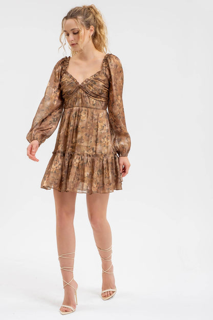 Brown Sugar Sweetheart Dress