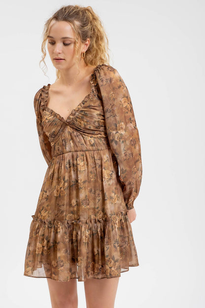 Brown Sugar Sweetheart Dress