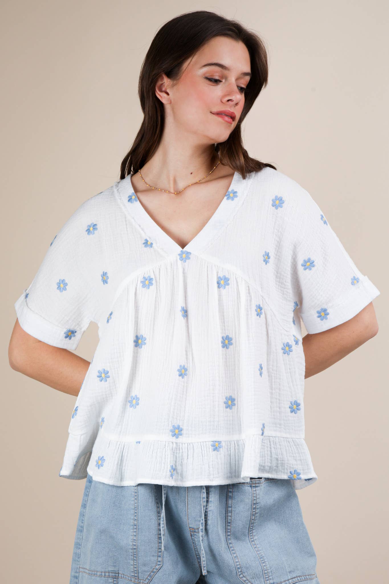 Petal & Pearl Blouse