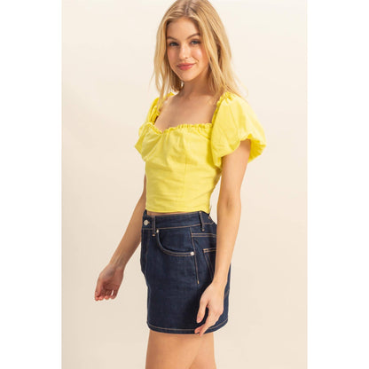 Canary Cutie Top