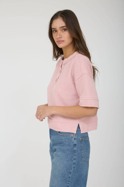 Blush Basics Henley