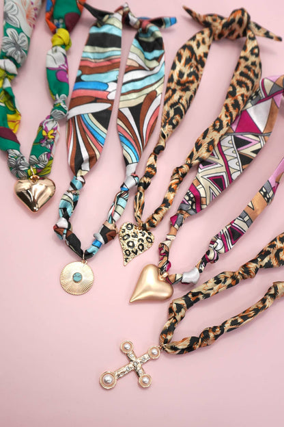 Scarf Charm Necklace