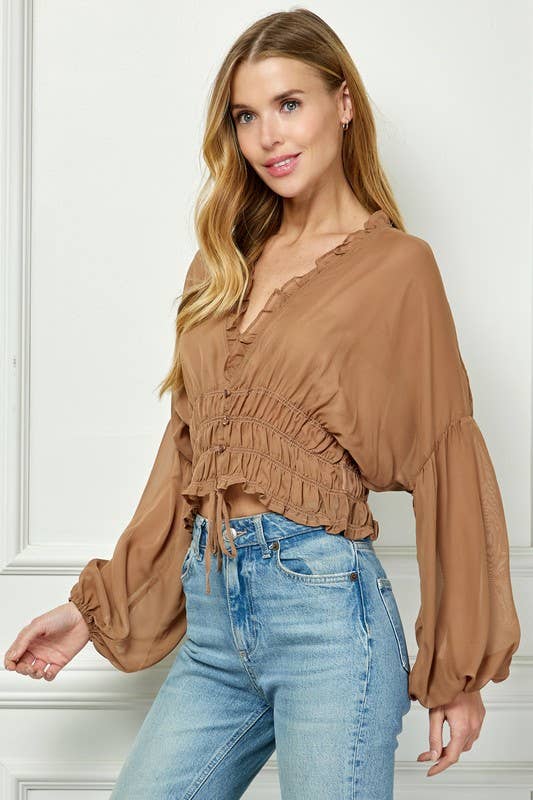 Cinnamon Whispers Top