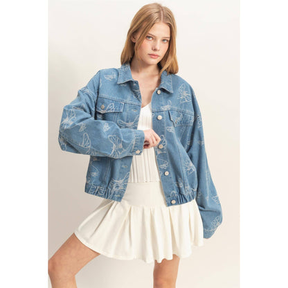 Fly Away Denim Jacket