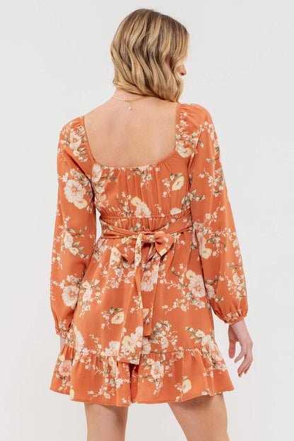 Autumn Petal Dress