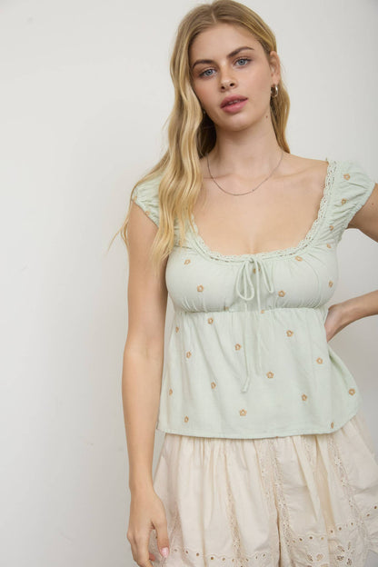 Floral Whisper Top