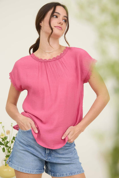 Rosy Outlook Blouse