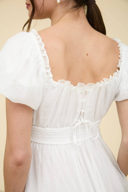 La Belle Lace Up Dress