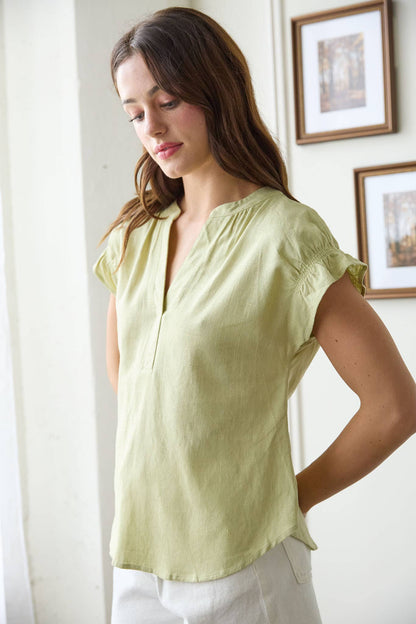 Linen Lilly Blouse