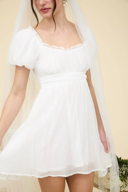 La Belle Lace Up Dress