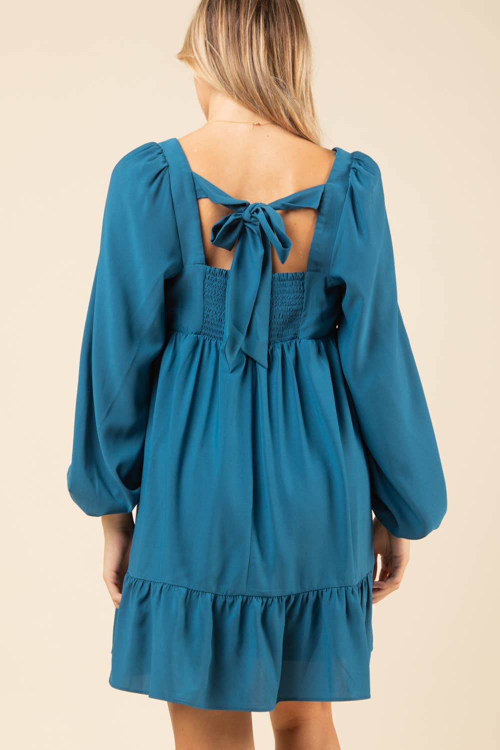 Teal Horizon Dress