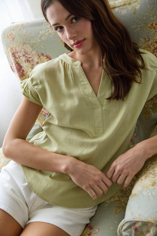 Linen Lilly Blouse