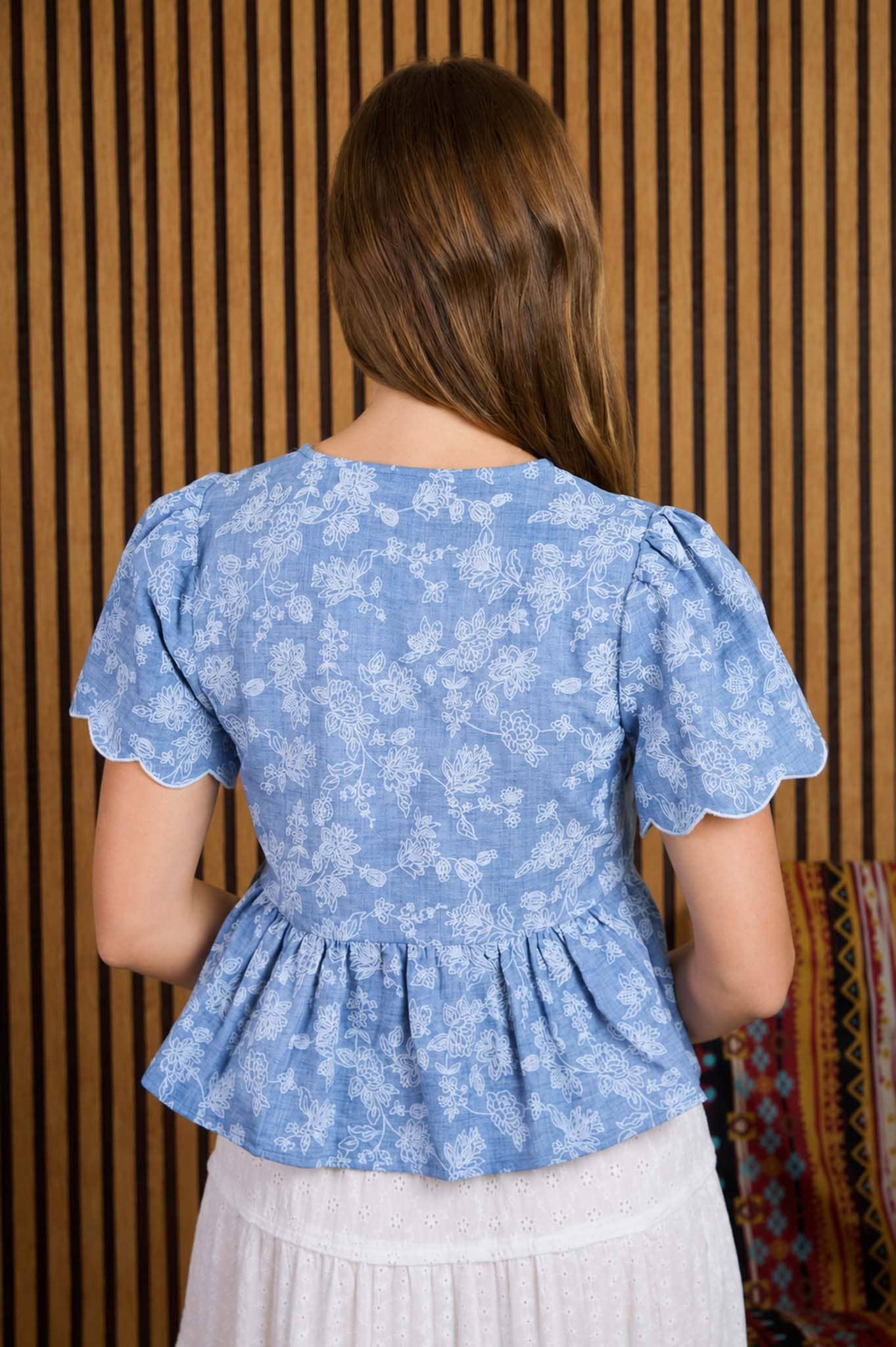 Bluebird Blouse