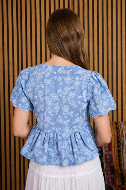 Bluebird Blouse