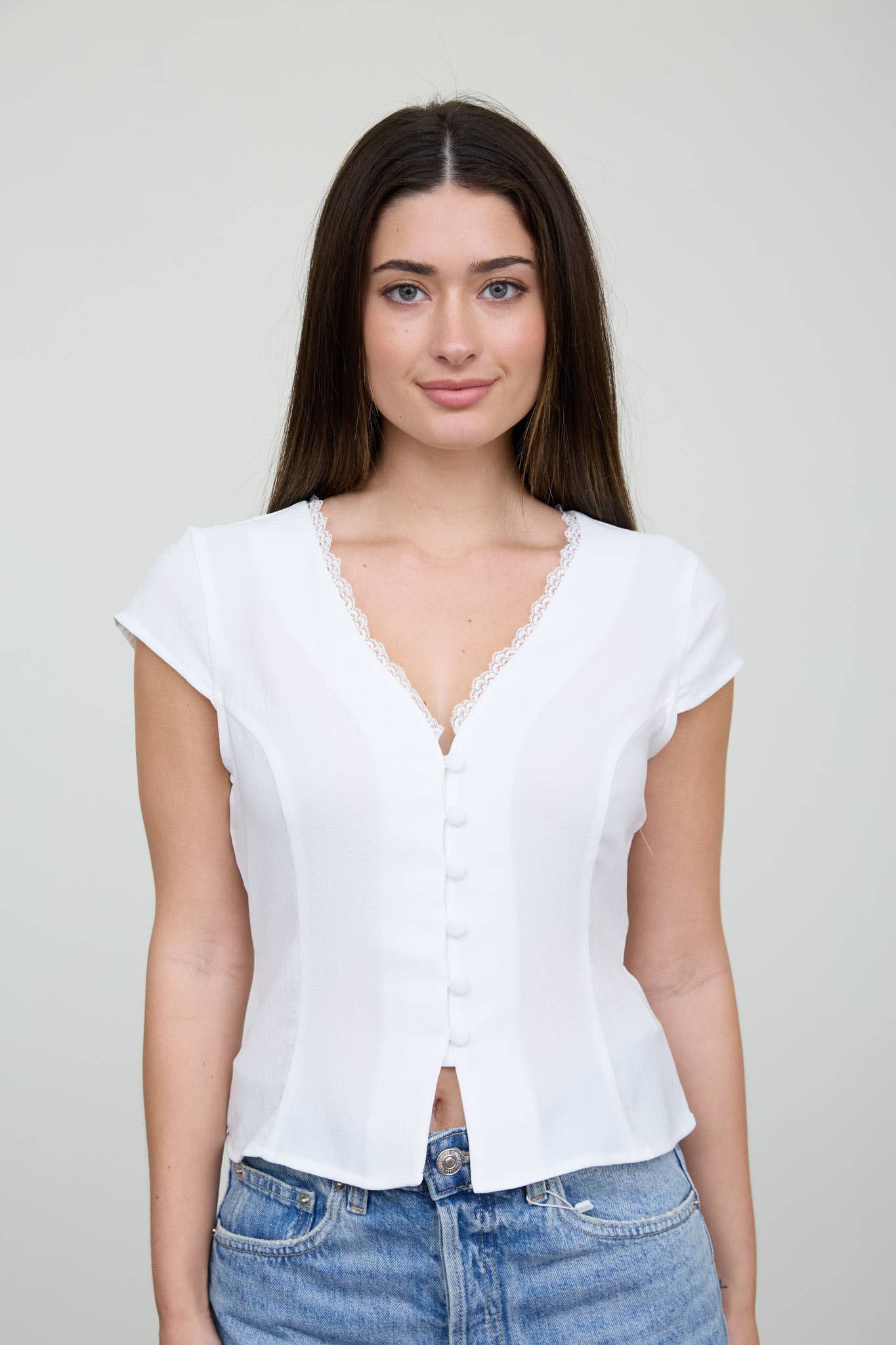 Lace & Light Top