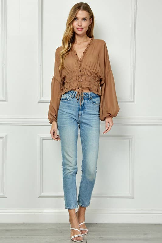 Cinnamon Whispers Top