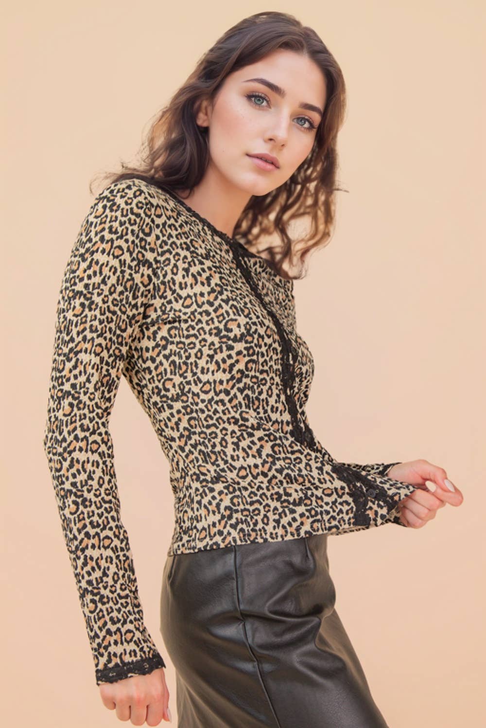 Spotted Sweetheart Top