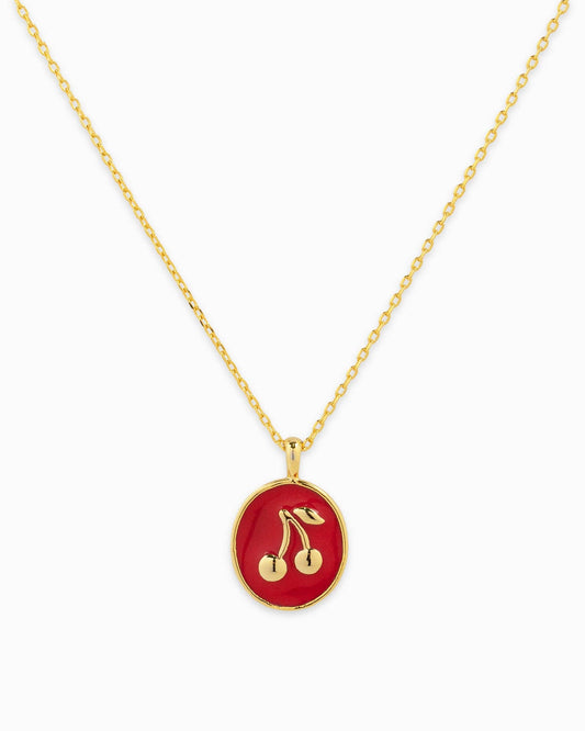Cherry on Top Charm Necklace