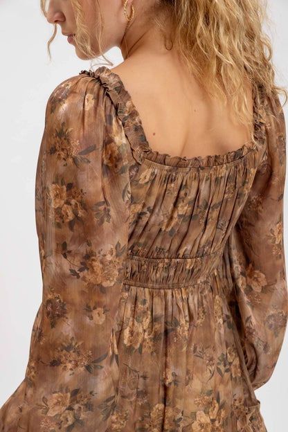 Brown Sugar Sweetheart Dress