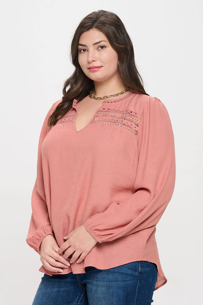 Mauve Moments Top