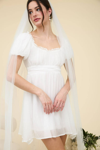 La Belle Lace Up Dress